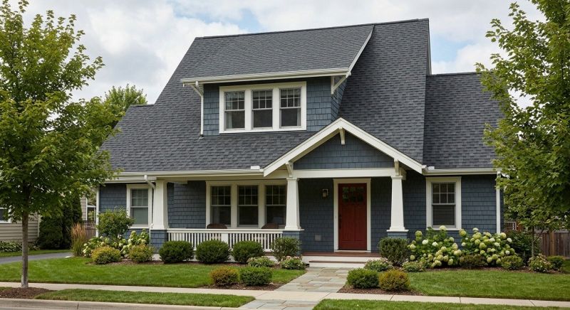 A Frame Roof Installation in Maineville, OH