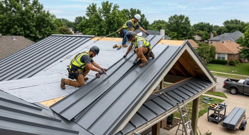 Aluminum Roof Installation in Middletown, OH