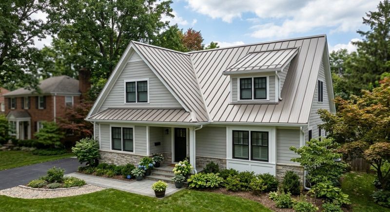 Aluminum Roof Replacement in Franklin, OH