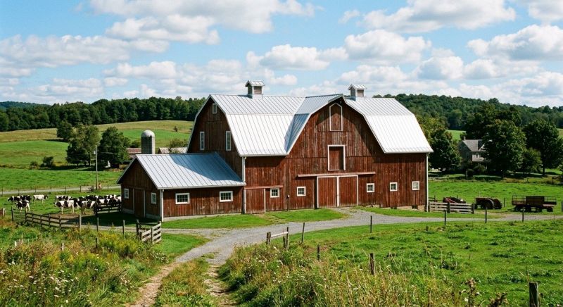 Barn Roof Replacement in Maineville, OH
