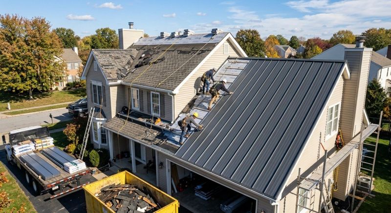 Barn Roof Replacement in Maineville, OH