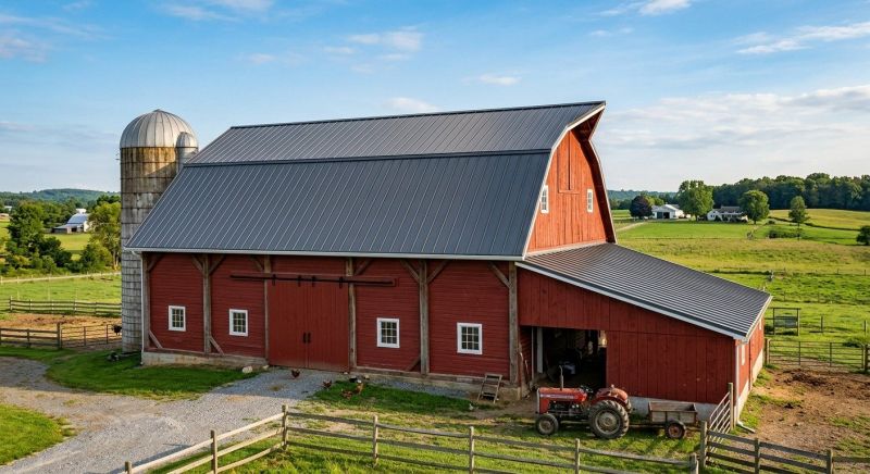 Barn Roof Replacement in Mason, OH
