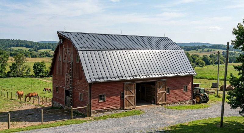 Barn Roof Replacement in Monroe, OH