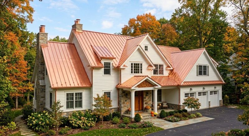 Copper Roof Replacement in Maineville, OH