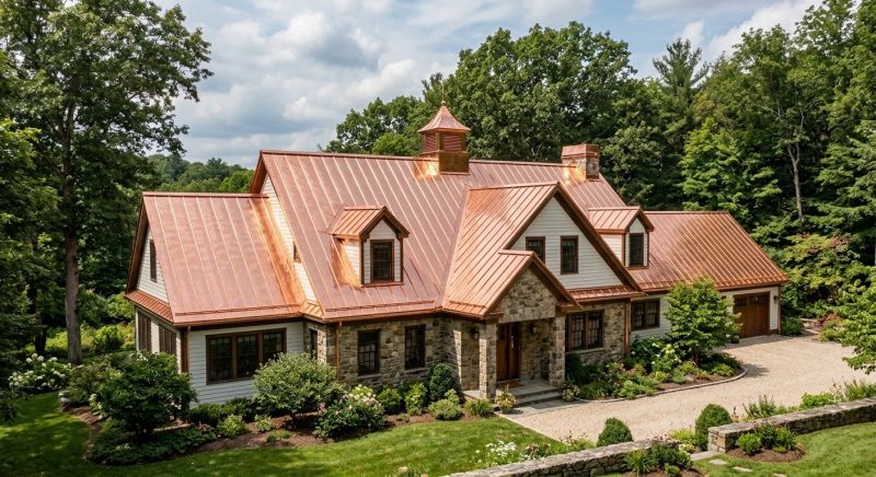 Copper Roof Replacement in Maineville, OH