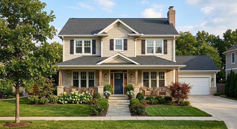 Damaged Roof Replacement in Bellbrook, OH