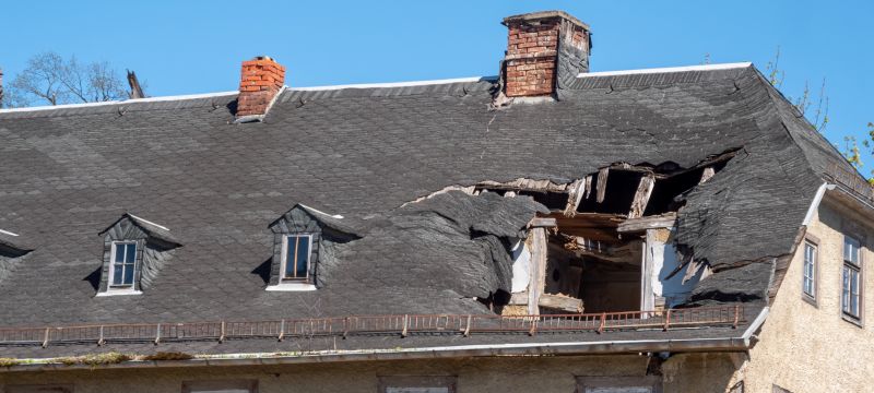 Damaged Roof Replacement in Butler County, OH