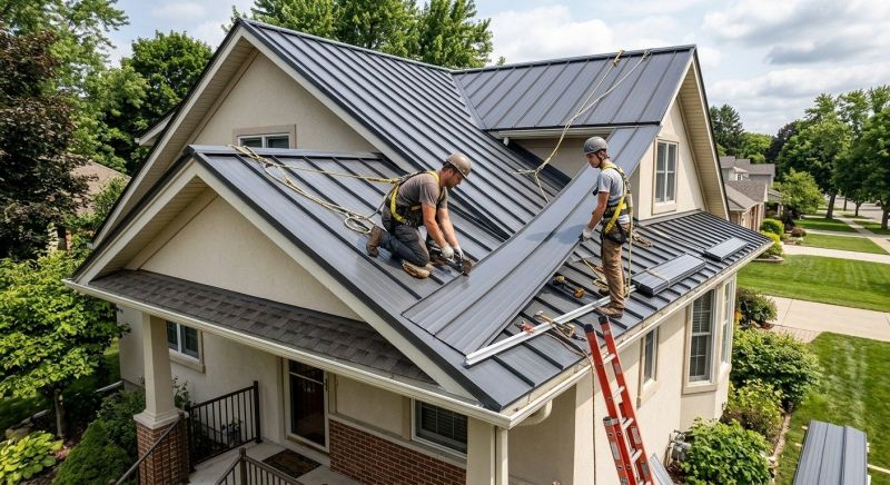 Metal Roof Installation in Middletown, OH