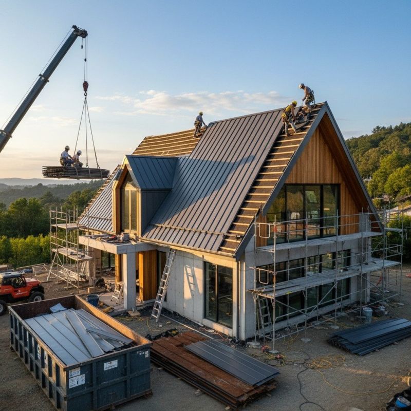 Metal Roof Replacement in Morrow, OH
