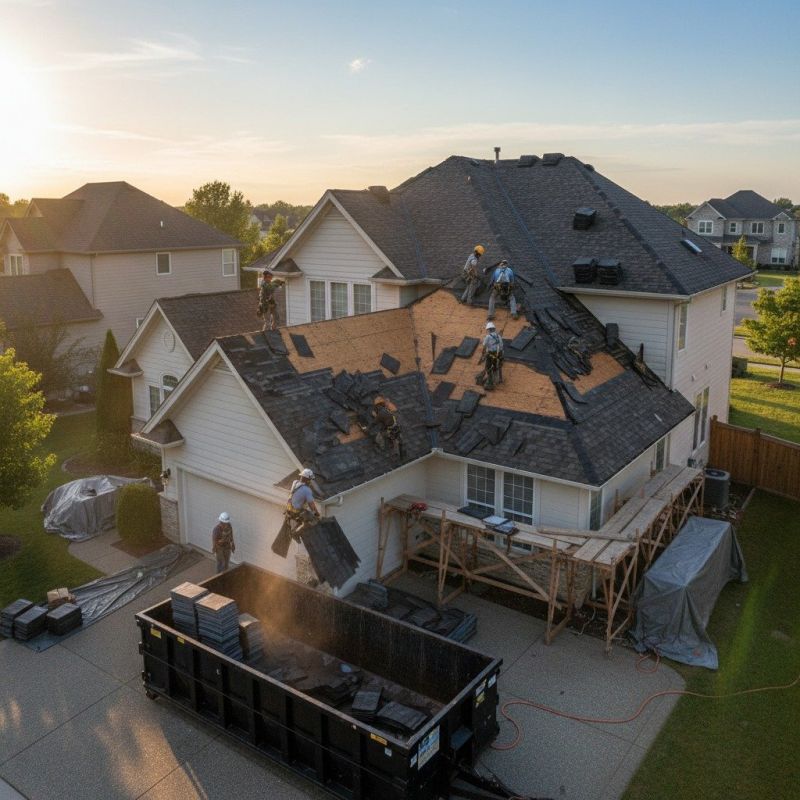 Residential Roof Replacement in Franklin, OH