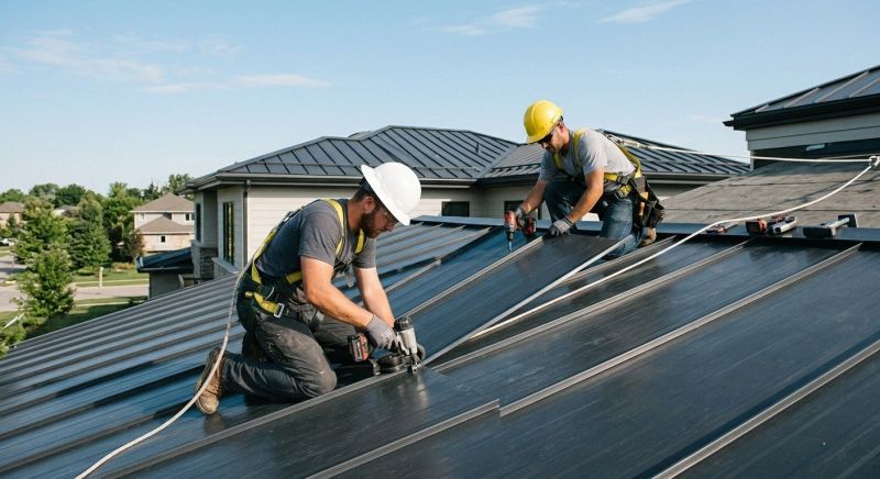 Sheet Roofing Installation in Goshen, OH