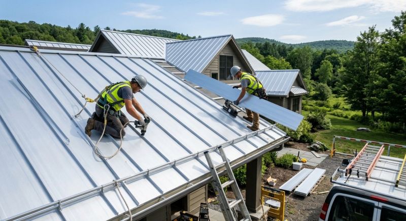Sheet Roofing Installation in Monroe, OH