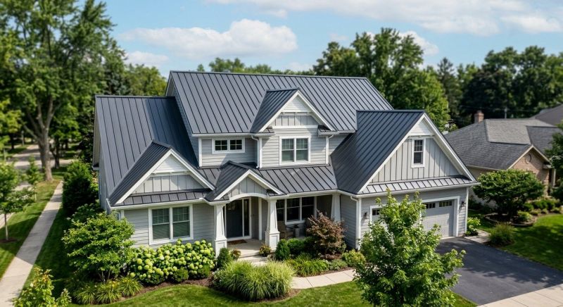 Steel Roof Replacement in Batavia, OH