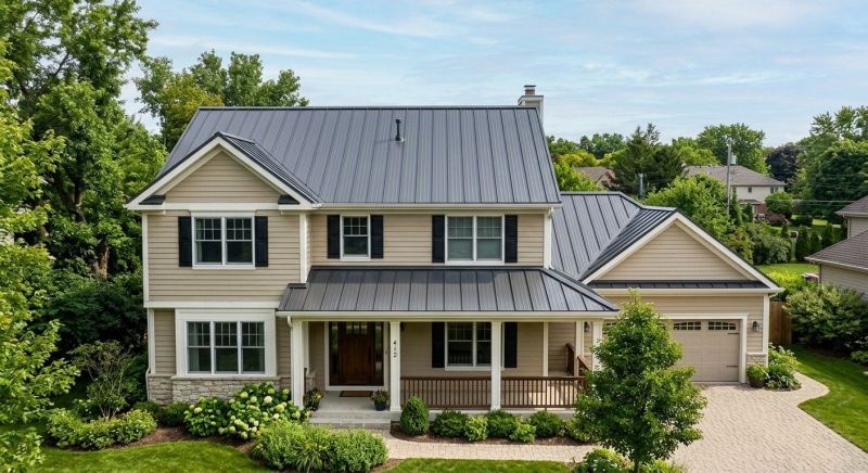 Steel Roof Replacement in Waynesville, OH